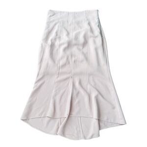 Tracy Reese Skirt Front Slit Tulip Skirt Dusy Pink 10